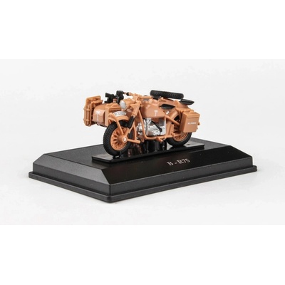 Abrex Cararama BMW R75 Motorbike Sandy Yellow 1:43