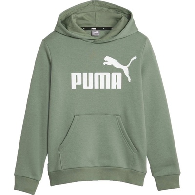 Puma Essentials Big Logo Hoodie Khaki