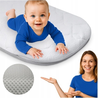 Manufaktura Materacy Matrace do korbičky 76x35 středo-tvrdá 76x35x3,5