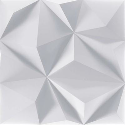 Impol Trade 3D LINE XPS 50 x 50 cm, GEO biely 1ks