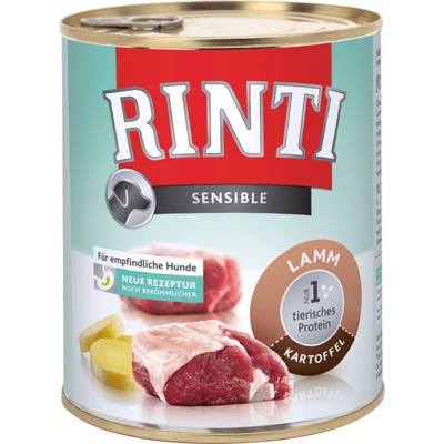 Rinti Sensible Adult jahňa & zemiaky 800 g