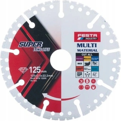Festa Kotouč diamantový 125 x 22,2 mm 21301