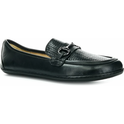 Be Lenka Divella Black Gunmetal barefoot mokasíny