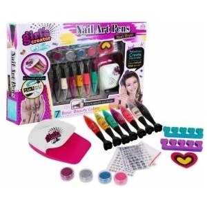 Ramiz Kids Nail Making Kit 6+ Dryer + Paint Pens + Accessories