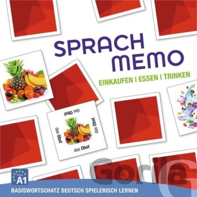 Sprachmemo Deutsch: Einkaufen, Essen & Trinken Spiel - Grubbe Media