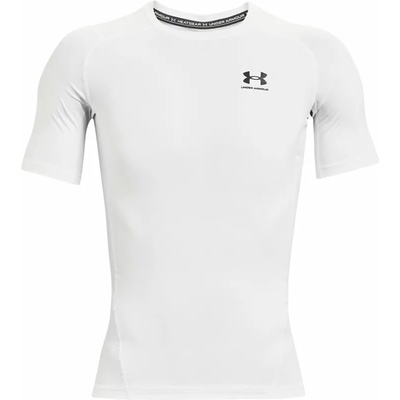 Under Armour Men's HeatGear Armour Short Sleeve White/Black XS Фитнес тениска