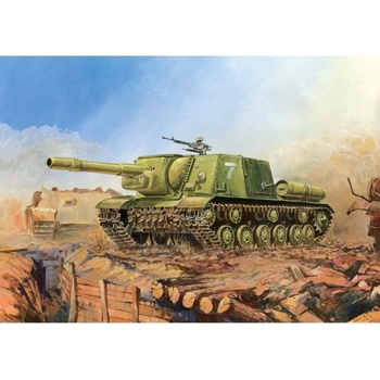 Zvezda Tank ISU152 Soviet tank destroyer 1:35