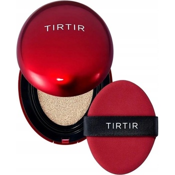 TIRTIR Mask Fit Red Cushion Mini dlouhotrvající make-up v houbičce s vysokou UV ochranou 17N Vanilla 4,5 g