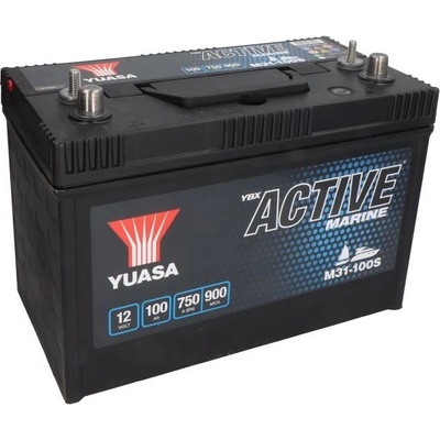 YUASA 100Ah 750A left+ M31-100S