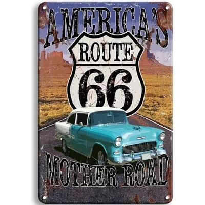 Ceduľa Americans Route 66