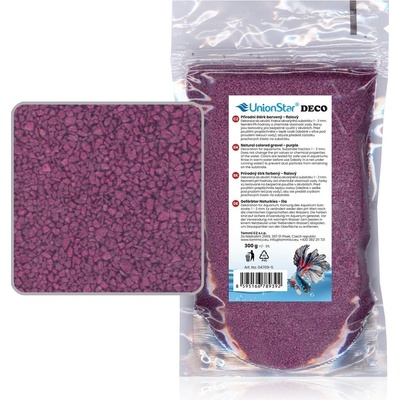 UnionStar písek Deco fialový 300 g