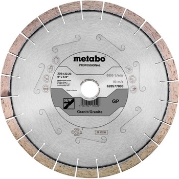 Metabo Diamantový řezný kotouč 230 x 22,23 mm 628577000