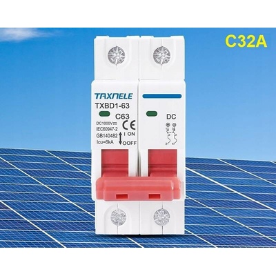 E.NEXT Jistič DC C32 32A 2p 500V DC 6 kA