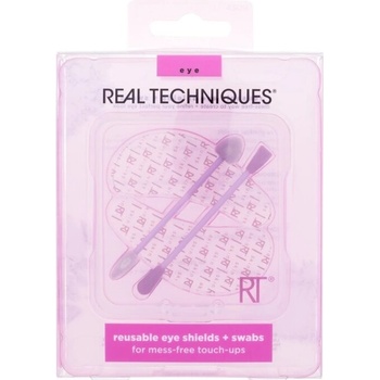 Real Techniques Reusable Eye Shields + Swabs sada na oči