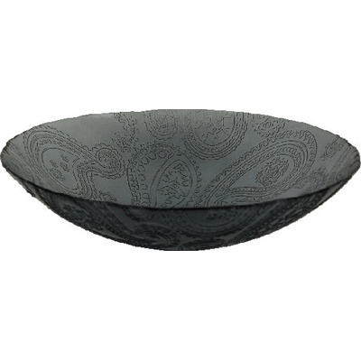 Vidrios San Michuel !Recyclglass! Mísa z recyklovaného skla CACHEMIR světlý denim 40 cm