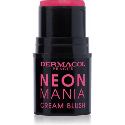 Dermacol Neon Mania krémová lícenka 1 Pink 5,2 g