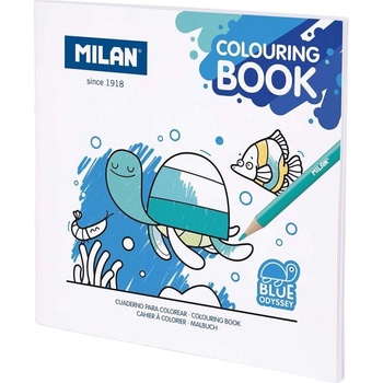 Milan Книжка за оцветяване ''Морски свят (5525100211)
