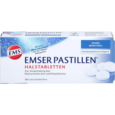 Emsské pastilky bez mentolu 30 ks