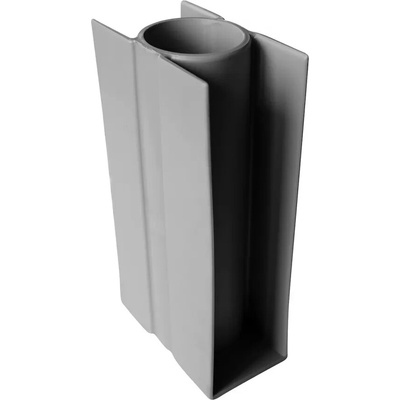 BEKAERT držák stabilizační PVC - 200/38mm - průběžný šedý