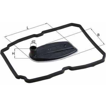 Hydraulický filter automatickej prevodovky MAHLE ORIGINAL HX 81D (HX81D)