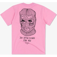 Pánské triko Manto x KTOF BALACLAVA růžové