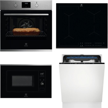 Set Electrolux KOFGH70TX + EIV634 + EES48200L + LMS2203EMX