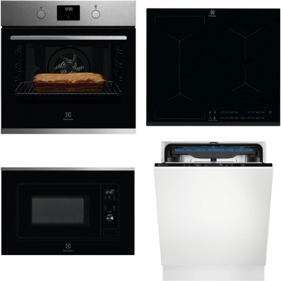 Set Electrolux KOFGH70TX + EIV634 + EES48200L + LMS2203EMX