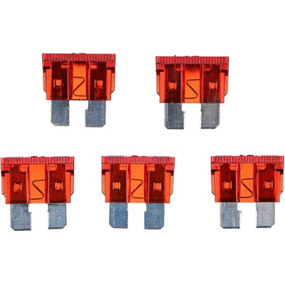 Súprava nožových automobilových poistiek MECHANIC FUSE SET 10A, 100ks SIXTOL SX1130