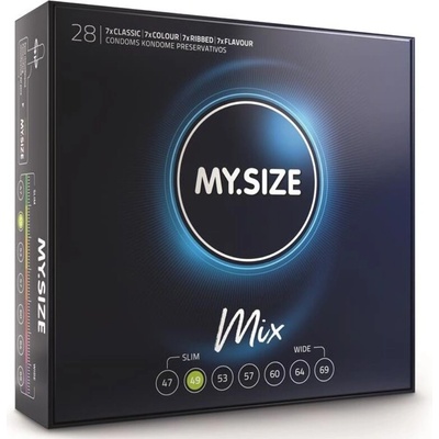 My size - my size mix My size mix condoms 49 mm 28 units