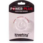 Lovetoy Power Plus Cockring Transparent
