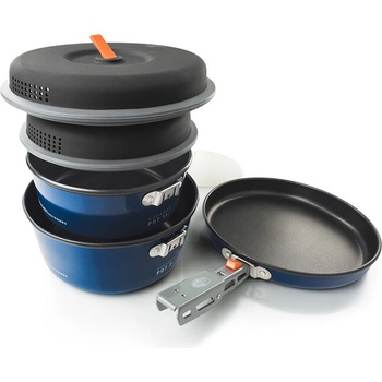 GSI Outdoors Комплект съдове с тефлоново покритие за 2 лица Bugaboo Base Camper 1, 5 + 2 л (TO.44222)