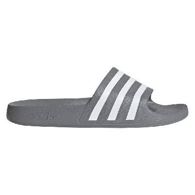 Adilette Aqua slides - Grey (Grey Heather / Ftwr White)