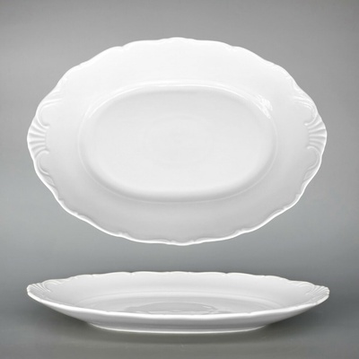 Thun Mísa oválná bílý porcelán Ophelia 32 cm