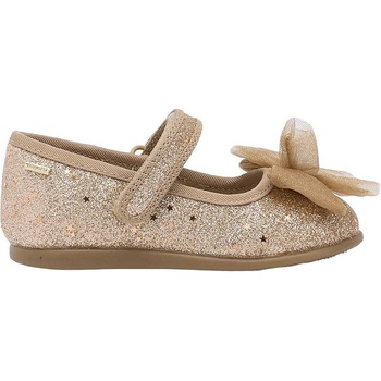 Mayoral Бебешки пантофки Mayoral - С каишка, златисти, размер 22 (15-42559-030-22)
