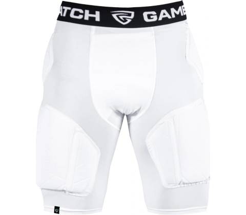 GAMEPATCH, PADDED SHORTS PRO+ biela,čierna
