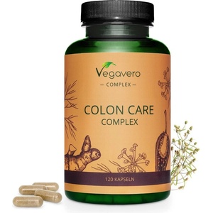 Vegavero Colon Care Complex/ Детокс на дебелото черво, 120 капсули, 100% Vegan Vegavero (VV-VITA-111)