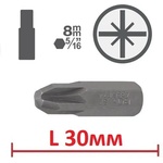 Bgs technic; ks tools; jbm Битове pz l30мм на база 5/16" - от 2.50лв