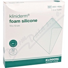 Kliniderm sil. pěna DRESS 10 x 10 STERILE