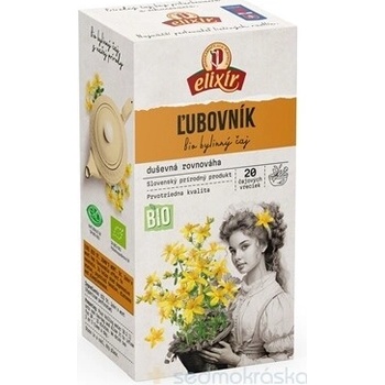 Agrokarpaty Bio Ľubovník bodkovaný bylinný čaj čistý prírodný produkt 20 x 2 g