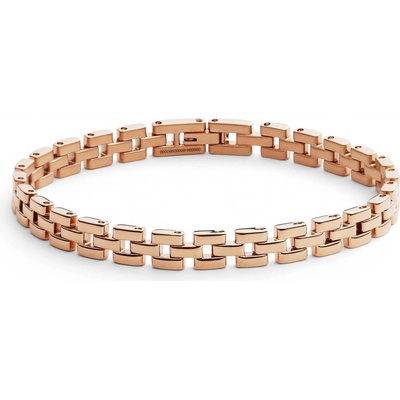 Daniel Wellington Módní bronzový náramek z oceli 3-Link DW004009