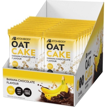 Atombody Oat Cake 20x60g - Banana Chocolate