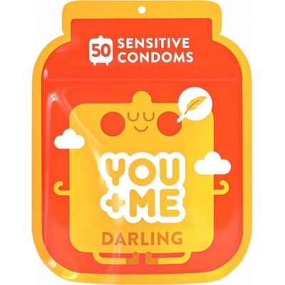 You Me Darling Kondomy S Extra Tenkou Stěnou 50 ks