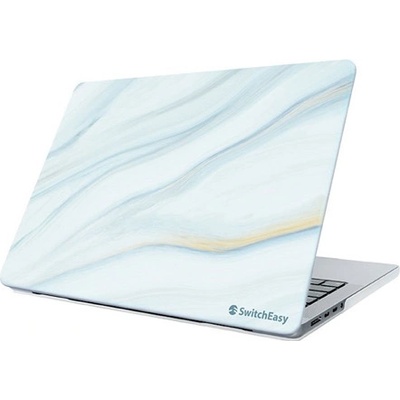 SwitchEasy Hardshell Marble Case GS-105-232-296-224 14" Cloudy White