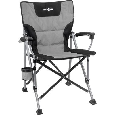 Brunner Къмпинг стол Brunner Raptor Compack Camping chair - Grey / Black - размер 62 x 60 x 46/90 cm (580-1421-0211)