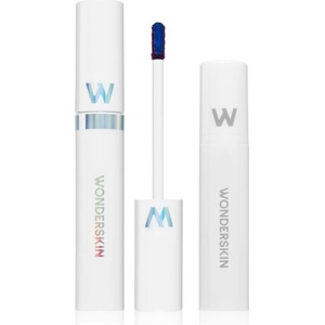 WONDERSKIN Wonder Blading Lip Stain Kit белещо се червило + активатор цвят First Kiss 4ml
