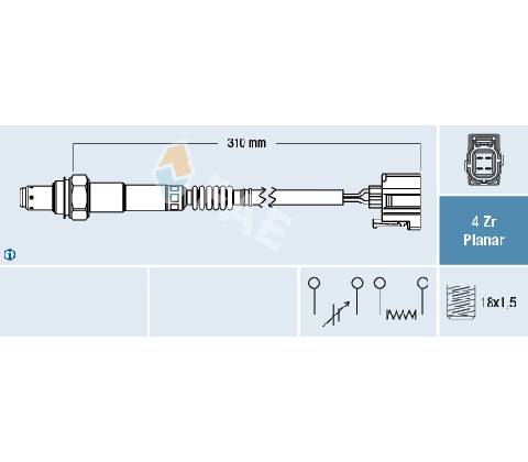 Lambda sonda FAE 77427