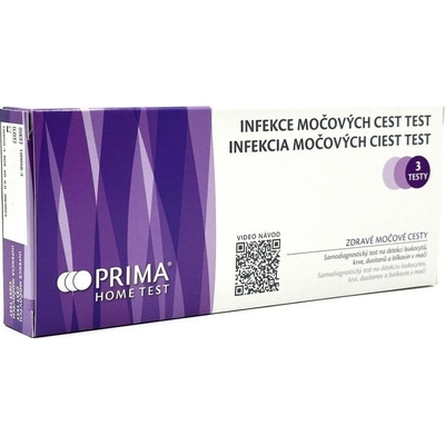Prima Home Infekce močových cest domácí test 3 ks