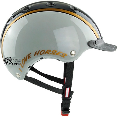 Casco Přilba NORI LOVE HORSES Černá Šedá