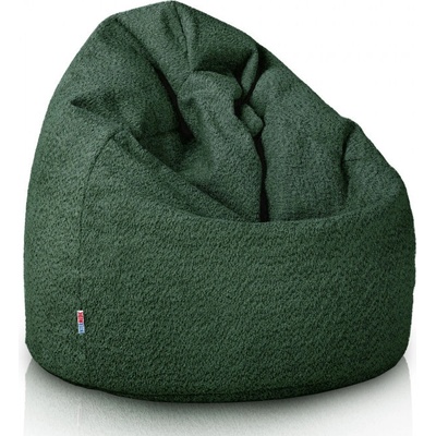 Intermedic SK sedací vak Bag Sako L Boucle Tm. zelený