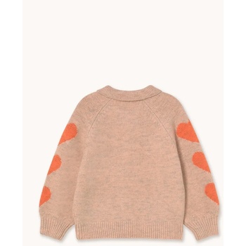 Tinycottons Детска жилетка Tinycottons HEARTS CARDIGAN (AW25.124)